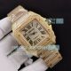 Fully Iced Out Santos de Cartier Replica Yellow Gold Diamonds Watch (2)_th.jpg